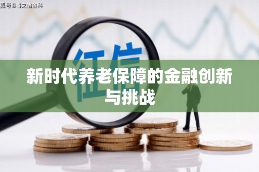 赞皇新时代养老保障的金融创新与挑战
