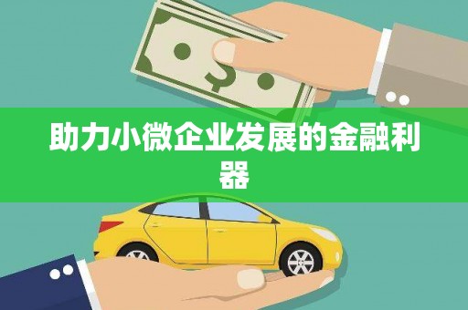 赞皇助力小微企业发展的金融利器