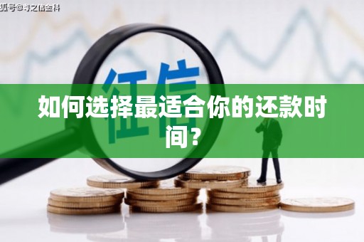 赞皇如何选择最适合你的还款时间？
