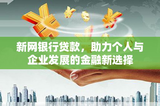 赞皇新网银行贷款，助力个人与企业发展的金融新选择