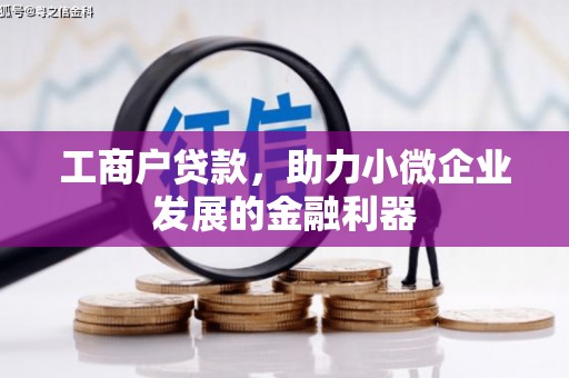 赞皇工商户贷款，助力小微企业发展的金融利器