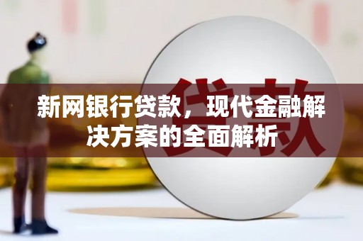 赞皇新网银行贷款，现代金融解决方案的全面解析