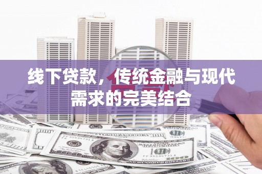 赞皇线下贷款，传统金融与现代需求的完美结合