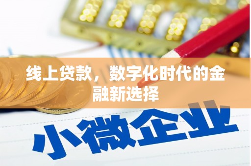 赞皇线上贷款，数字化时代的金融新选择