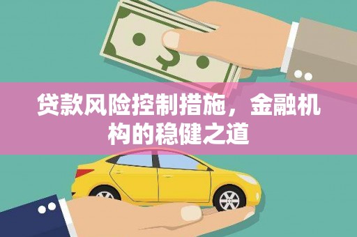 赞皇贷款风险控制措施，金融机构的稳健之道