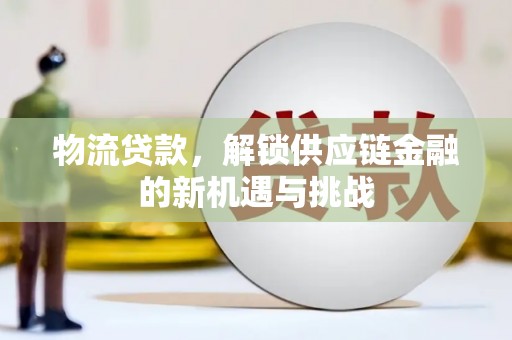 赞皇物流贷款，解锁供应链金融的新机遇与挑战