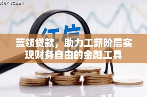 赞皇蓝领贷款，助力工薪阶层实现财务自由的金融工具