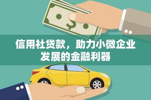 赞皇信用社贷款，助力小微企业发展的金融利器