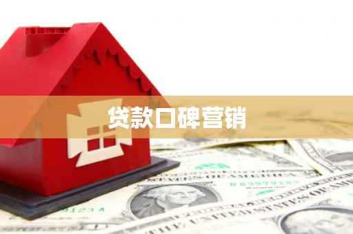 赞皇贷款口碑营销