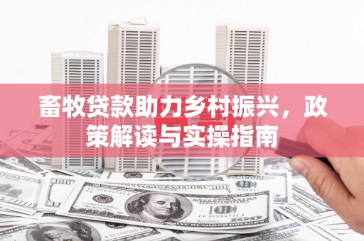 赞皇畜牧贷款助力乡村振兴，政策解读与实操指南