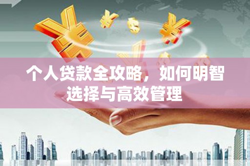 赞皇个人贷款全攻略，如何明智选择与高效管理