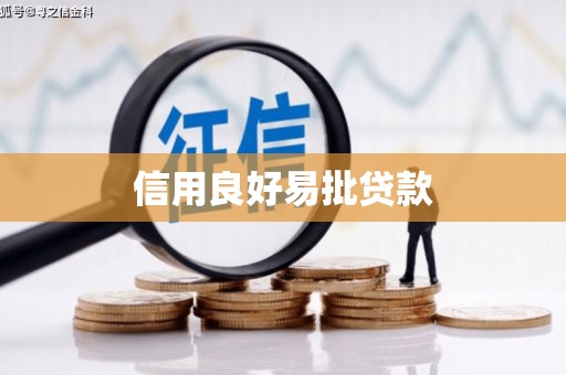 赞皇信用良好易批贷款