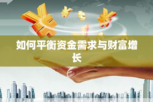 赞皇如何平衡资金需求与财富增长