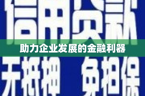 赞皇助力企业发展的金融利器