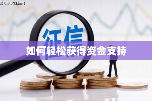 赞皇如何轻松获得资金支持