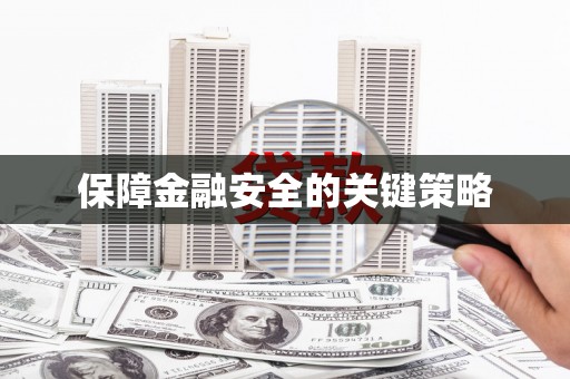赞皇保障金融安全的关键策略