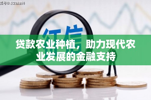 赞皇贷款农业种植，助力现代农业发展的金融支持